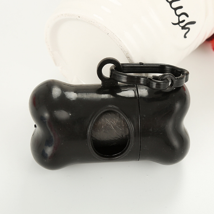 Bone Poop Bag Holder