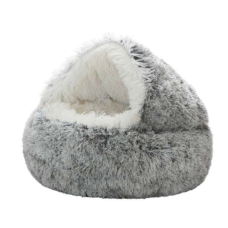 Half-Covered Cat Bed