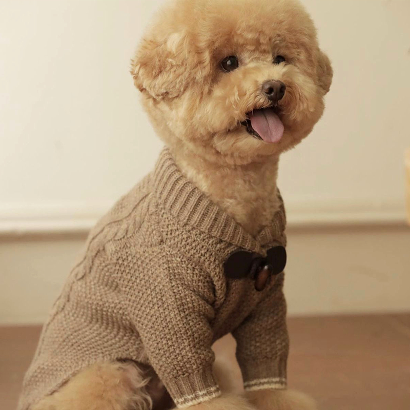 Knit Dog Cardigan