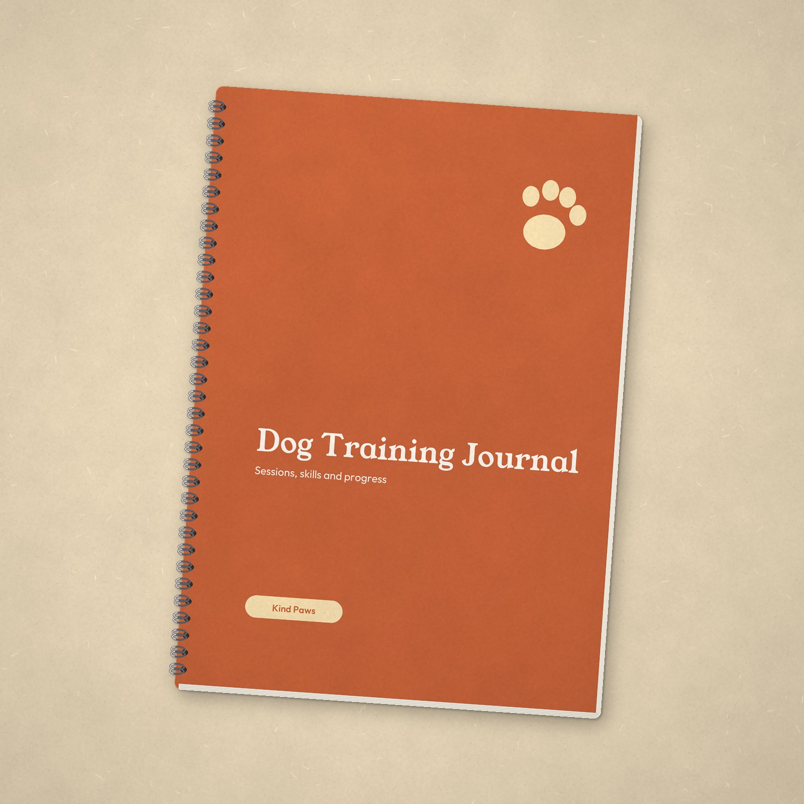 Dog Training Journal – Terracotta