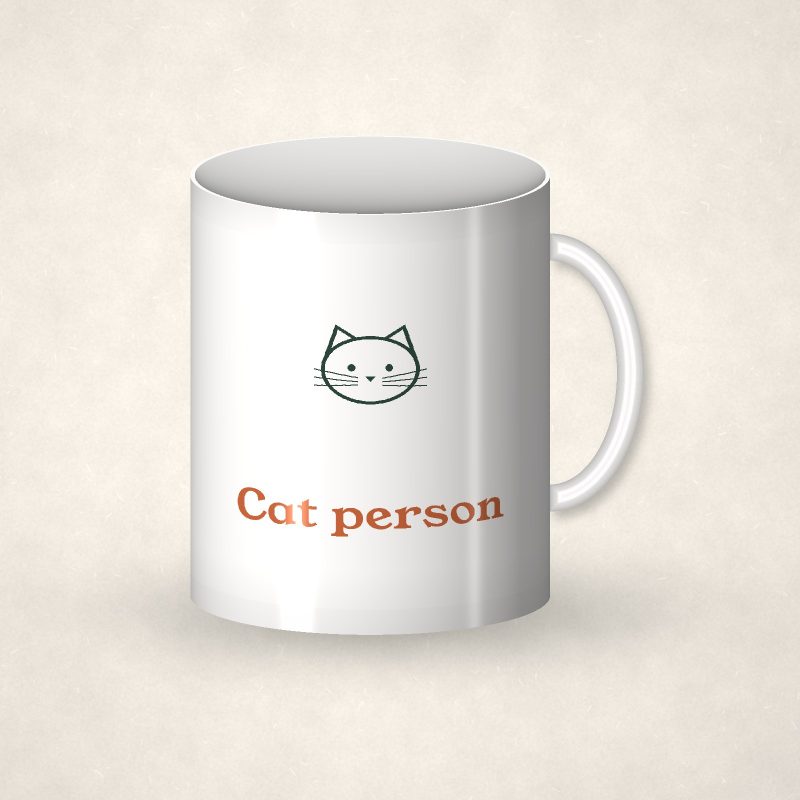 Cat Person Mug