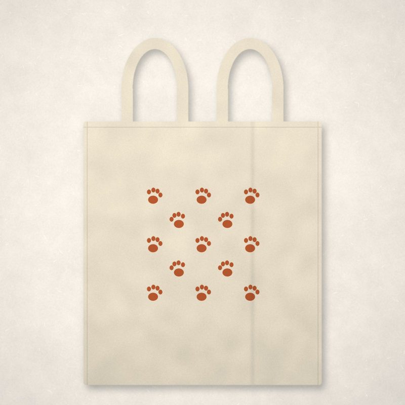 Paw Print Tote