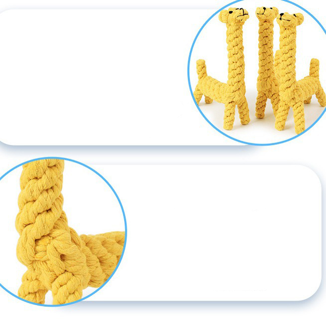 Rope Giraffe Toy